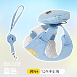 狗狗胸背牵引绳中小犬专用