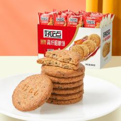 好吃点 高纤粗粮饼800g整箱饼干独立包装