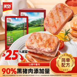 美好 山想黑猪午餐肉 40g*6片*2盒