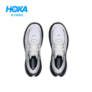 HOKA MACH REMASTERED 耐磨透气 晨霜白/黑色 42.5 休闲运动鞋