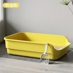 特大猫砂盆超大开放半封闭