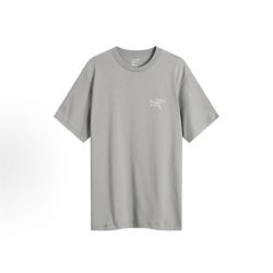 ARC'TERYX Arcteryx始祖鸟 KRAGG SL 印花LOGO透气短袖 T恤 男款 灰X9533