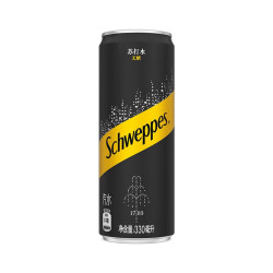 可口可乐 柠檬味气泡水 无糖苏打水  原味330ml*18罐