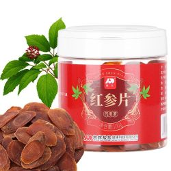敖东 红参片 100g 红参含片切片