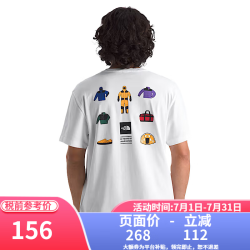 北面 Icon Celebration男款短袖T恤NF0A8GAS