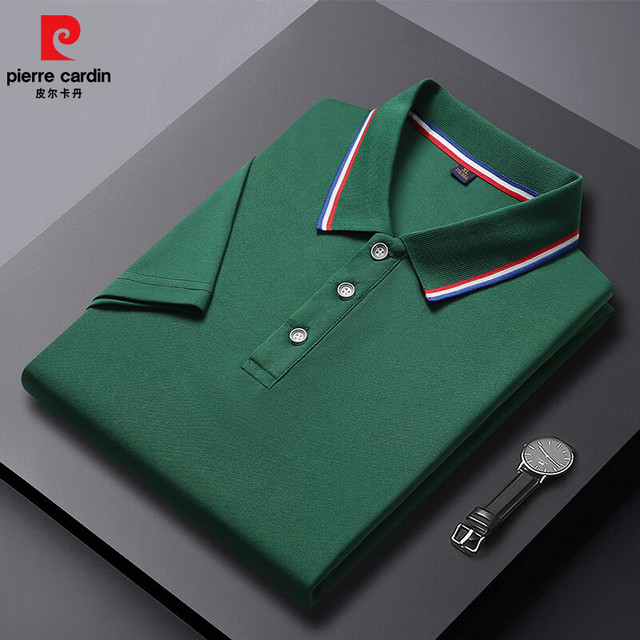皮尔·卡丹 皮尔卡丹（pierre cardin）男士商务休闲polo衫