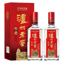 泸州老窖 特曲纯粮浓香中华浓香型高度白酒过节送礼纯粮食酿造 38度 500mL 2瓶