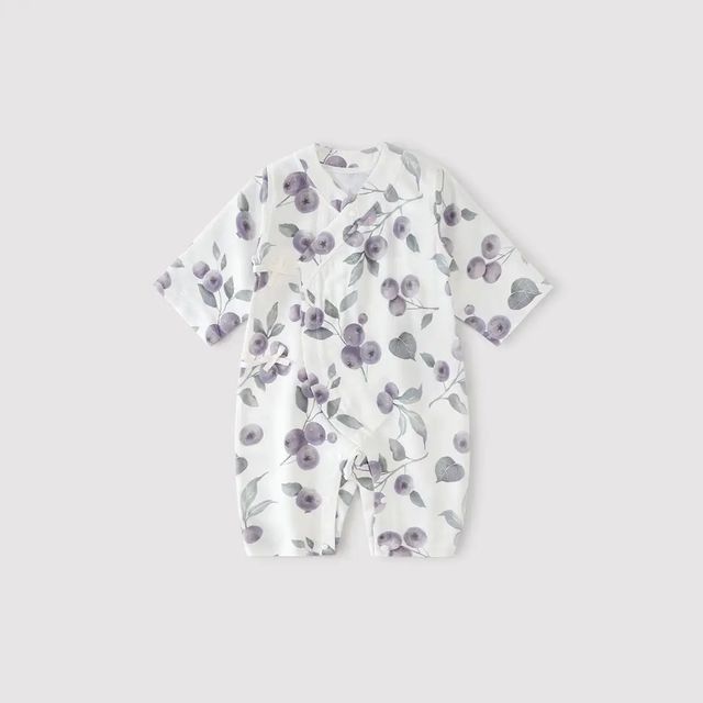 巴厘小猪 新生儿衣服薄款空调服睡衣连体衣