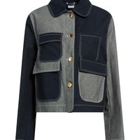 THOM BROWNE Denim jacket 拼接牛仔