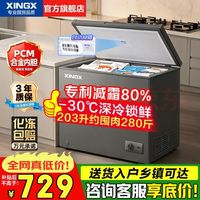 星星 无霜速冻 商用冰柜  203L