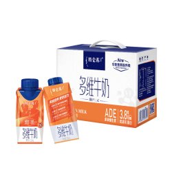 蒙牛 特仑苏嗨MILK0脂/高钙/多维牛奶 200ml×10包