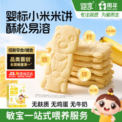 婴享 婴幼儿米饼磨牙饼干