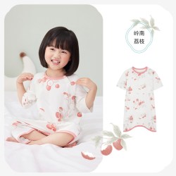 ibaby ×outlast太空舱恒温防出汗儿童睡袍春夏宝宝睡衣裙睡袋