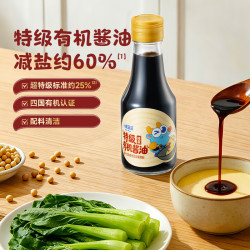 小鹿蓝蓝 酱油小味鲜减盐有机酱油150ml 调料 有机酱油x1瓶