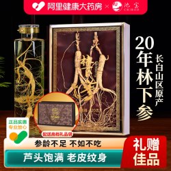 池宝 长白山人参野山参 20g 林下参