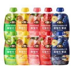 LittleFreddie Little Freddie）宝石果泥85g*10袋装