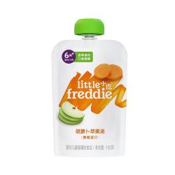 LittleFreddie 有机果泥 西班牙版 3段 胡萝卜苹果味 100g