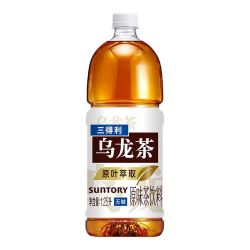 三得利 无糖乌龙茶1.25L大瓶装茶饮料0糖0脂-新日期