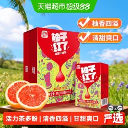 天喔 蜂蜜柚子茶红柚味 4000ml 250ml*16盒