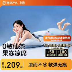 网易严选 A类母婴级冰丝席 床单款 180cm*200cm 冰晶蓝