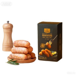 1号会员店 90%黑猪肉烤肠原味600g(12根)