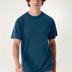 ARC'TERYX KRAGG SL COTTON BIRD WORD SS 男款短袖T恤