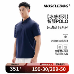 肌肉狗 男款POLO衫