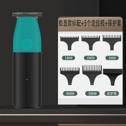 YUEKE 德国进口数显迷你便携式油头剪电推剪子电推水洗理发器TYPE-C