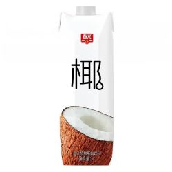 春光 食品海南特产生榨椰汁1000ml椰奶植物蛋白饮料生椰拿铁