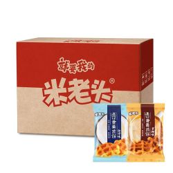 米老头 迷你蛋黄煎饼椰香拿铁味 500g