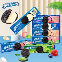 奥利奥 夹心饼干 97g*5盒 奶酪白桃乌龙味