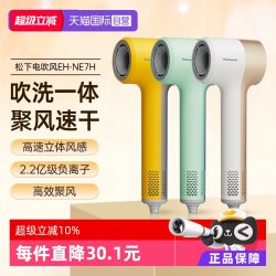 Panasonic 家用 高速负离子大功率速 干恒温护发NE7H