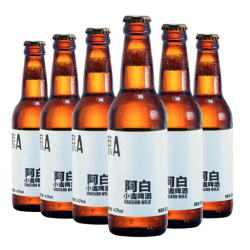 JING-A 陈皮阿白 IPA啤酒 330ml*6瓶