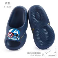 迪士尼 儿童夏季拖鞋 藏蓝