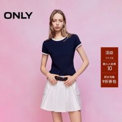 ONLY 2026春季女款短款T恤 126101118