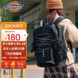 Dickies 男士双肩包户外运动背包大容量旅行包电脑包初高中大学生男女书包