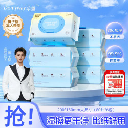 朵薇 湿厕纸 80抽*6包