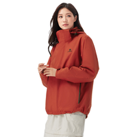 骆驼 可拆卸三合一防风外套 女士棉服