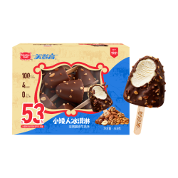 美登高 小矮人冰淇淋 坚果巧克力味脆皮牛乳348g/盒榛子桃仁瓜子核桃雪糕