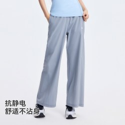 拓路者 宽松直筒阔腿裤 女式运动休闲裤