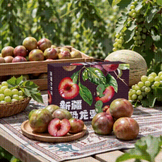 一级果、远优于去年同期！：京鲜生 新疆火焰蜜李/恐龙蛋 净重3斤（单果80g+）