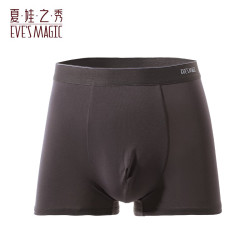 夏娃之秀 夏娃秘语 EVE‘S WHISPER 男士抗菌透气平角裤（任选4条）