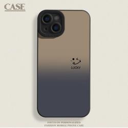 灰色渐变适用iPhone15ProMax手机壳14苹果13硅胶12软7p8p男女11xs