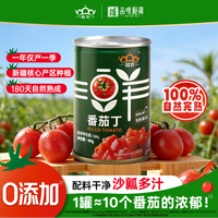 冠农股份 新疆番茄丁罐头 400g/罐