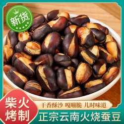阿表哥 蚕豆零食火烧蚕豆 非油炸柴火烘烤 100g