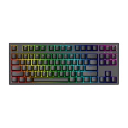 高斯 GS3087TPro三模无线蓝牙热插拔带旋钮RGB机械键盘