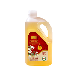 1号会员店 零反式脂肪酸有机山茶油 2L 低温压榨 一级等级