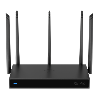 蒲公英路由 X5 双频1800M 企业级千兆无线路由器 Wi-Fi 6 单个装 黑色