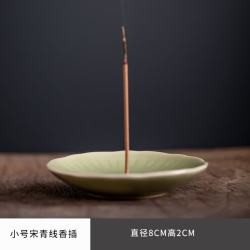 灵沐 陶瓷家用室内沉香檀香线香插