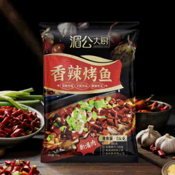 湄公大厨 香辣烤鱼 香辣味 1.15kg 2-3人份 非油炸（口味任选）